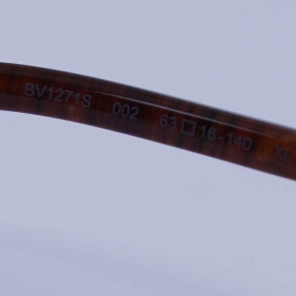 Bottega Veneta BV1271S 002 Sunglasses Gold Aviator Frame, Brown Lenses - Picture 9 of 13